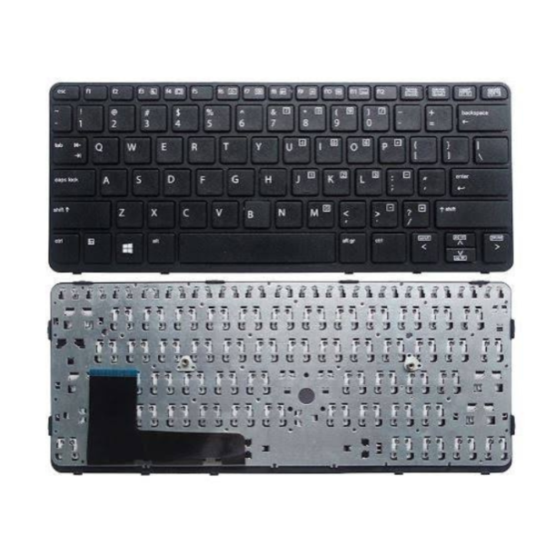 HP EliteBook 820 G1 / 820 G2 / 720 G1 / 720 G2 / 725 G2 US Layout Replacement Laptop Keyboard
